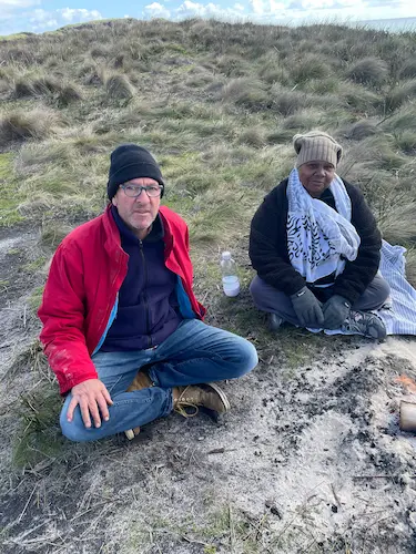 Nancy McDinny Grand Doughty Dinny McDinny and me in King Island